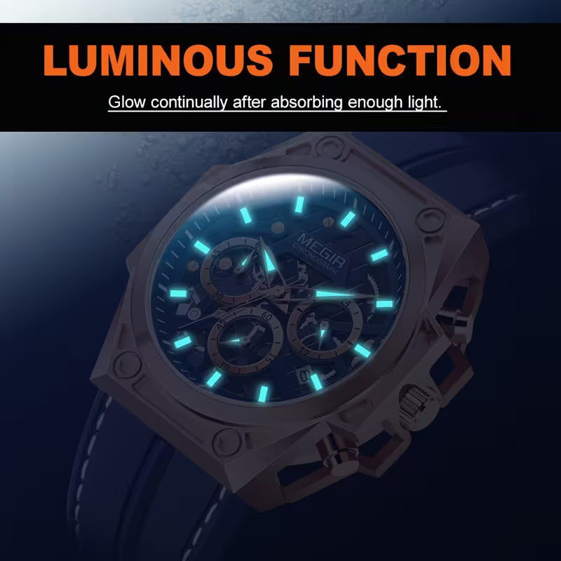 MEGIR 4220 Elite Chronograph – Luxury Sports – Business Quartz Watch