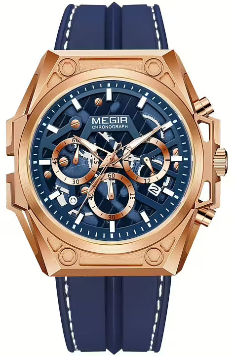 MEGIR 4220 Elite Chronograph – Luxury Sports – Business Quartz Watch
